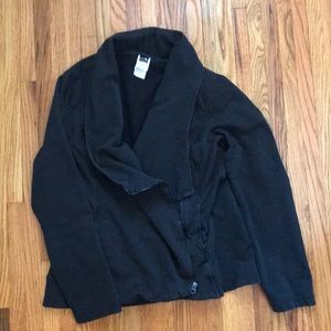 North face sweater jacket